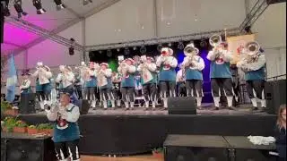 Fanfarenzug Hendsemer Herolde, Schriesheim Mathaisemarkt, 10 03 2024 Freundschaftsspielen 2