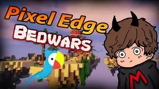 Pixel Edge Bedwars||Hacker Clutch!!!