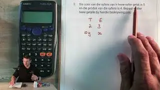 Toepassing van Kwadratiese vergelyking 3