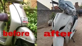 Activa old modified Activa 5g convert