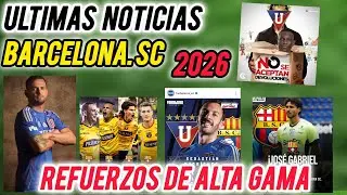 🚨OFICIAL🔴ULTIMOS REFUERZOS EN BARCELONA SC LLEGA RODRIGUEZ Y CEVALLOS‼️ ALINEACION DE ALTA GAMA