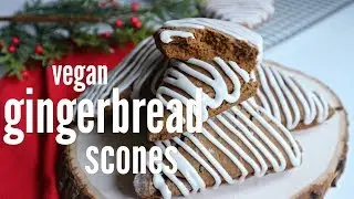 Gingerbread scones | Vegan