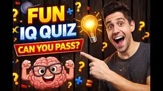 Fun IQ Quiz 🧠 | 16 Brain Teasers &mdash; Can You Pass?