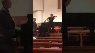Blake Armstrong, Mendelssohn Violin Concerto, Movement 1.