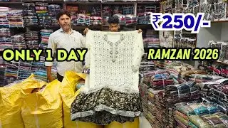 1 DAY SALE! Wholesale Dress Materials ₹250/- Pakistani Fancy Suits Hyderabad