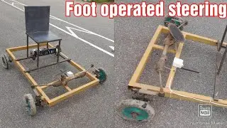 PROTYPE OF FOOT OPERATED STEERING SYSTEM FOR PEOPLE  WITH UPPER BODY DISABILITIES