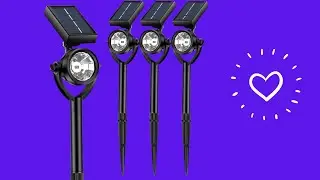 Before You Buy LeiDrail Solar Spotlight Outdoor Solar Landscape Spotlights