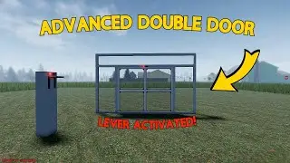 Advanced Double Door Showcase | Town Debug | Roblox