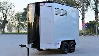 Bullston single horse trailer #bullston #horse #equestrian #trailer #horselover #horsetrailer #best