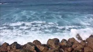 1h of Distant Ocean Waves 🌊 | Relaxing Sea Ambience From High Cliffs | ChillVerse