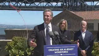 Gov. Newsom introduces new initiative to help California's workforce stay on cutting edge of AI