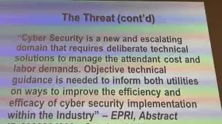 Cyber Security for Nuclear Energy, Dr. Robert Bari