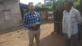 Discussion with villagers on livelihood issues