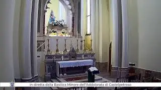 Santa Messa in diretta dalla Basilica dell&rsquo;Addolorata &ndash; Gioved&igrave; 15 gennaio 2026 ore 11.30