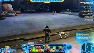 SWTOR beta lvl 19 Bounty Hunter Beta footage *SPOILERS*
