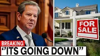 Governor Of Georgia PANICS After Housing Market FREEZES!