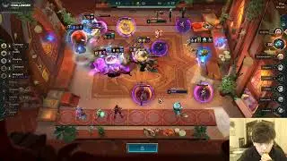 k3soju's swain DELETES entire board in a second | Teamfight Tactics TFT Clips