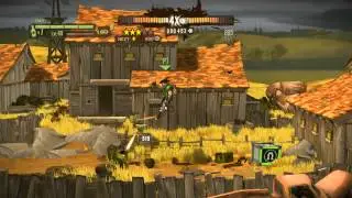 Shoot Many Robots Farm Town Normal Speed Run