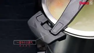 Debo 304 Stainless Steel Stock Pot