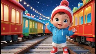 Choo Choo Train New Year Ride | Fun Action & Learning Video for Toddlers