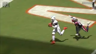 Tua pinpoints Waddle on 18-yard TD loft