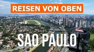 Sao Paulo von Drohne | 4K-Video | Brasilien, Sao Paulo von oben
