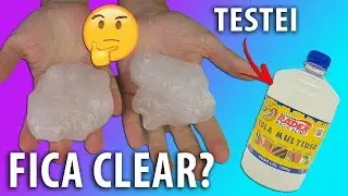 CLEAR SLIME COM A COLA DA RADEX - QUAL ATIVADOR &Eacute; MELHOR PRA CLEAR SLIME?