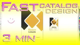 Fast catalog design.3 min💯🔥 #coreldraw  #digitaldrawing #catalogue  #design #catalog design #best
