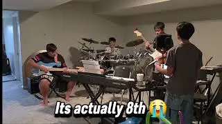 Basement band 2nd day!