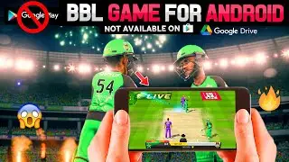 BBL Cricket 2018 Game for Android | Android Cricket Games not in Play Store