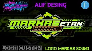 TUTORIAL CARA MEMBUAT LOGO MARKAS SOUND SYSTEM || MARKAS ETAN OMAH