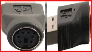 C2G 27277 USB Male to PS/2 Female Adapter, Black