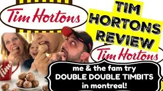 TIM HORTONS REVIEW: Double Double Tim-Bits!