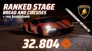 Revuelto SE Ranked Stage (Bread and Circuses) | 32.804 Gold OC + Guide - Asphalt Legends 