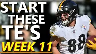 START THESE TIGHT ENDS IN WEEK 11 | 2021 FANTASY FOOTBALL |