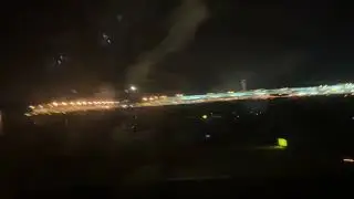 KE624 lands at Incheon Airport