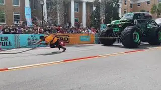 Eddie Williams Monster Truck Pull Worlds Strongest Man 2019
