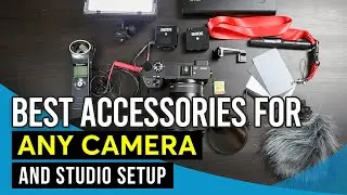 Best Accessories for Sony a6600 / a6400 / a6100 or Any Camera and Studio Setup