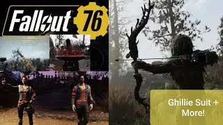 Fallout 76 NW New Rewards/ Ghillie Suit + More!