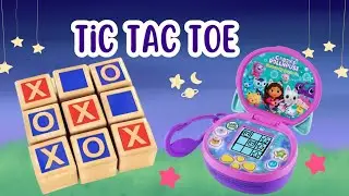 Tic Tac Toe Playing | Gabby's Dollhouse Mercat & Me On-The-Go | Leapfrog Toys