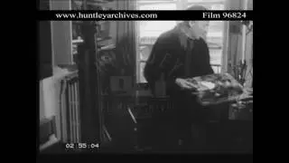 Marc Chagall in 1967.  Archive film 96824