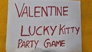 Kitty party games for ladies/Valentine Party Games/Lucky games/Valentine Couple games/One minute