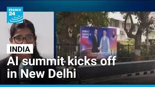 India hosts AI summit with Macron expected to attend &bull; FRANCE 24 English