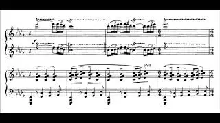 Igor Stravinsky: The Rite of Spring (with piano 4 hands score)