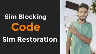 Sim Blocked karna Ka Traka #youtube #google #Technical Ahsaan