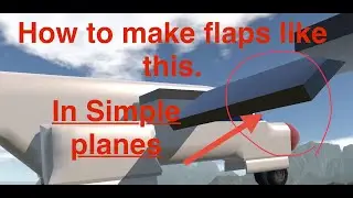 How to add flaps to your Simple planes plane.