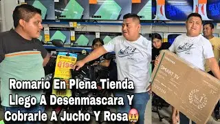 Romario Le P3la La Cara A Jucho Y Rosa En Plena Tienda|Do&ntilde;a Michi Muriendose Una Gran Deuda Encima