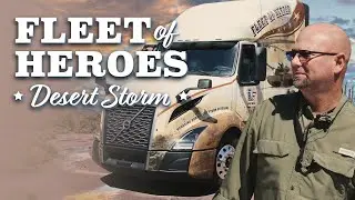 Honoring Our DESERT STORM VETERANS At Latest Fleet of Heroes Truck Reveal Event | June 3rd, 2022