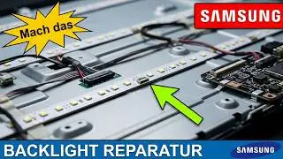 Samsung LED-TV-Backlight Reparatur Achtung! unbedingt Hinweis in der unteren Beschreibung beachten!