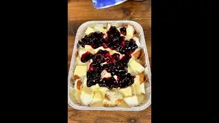 No-Bake Blueberry Angel Food Cake Dessert | Easy Summer Recipe